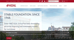 Desktop Screenshot of kgal-investment-management.com
